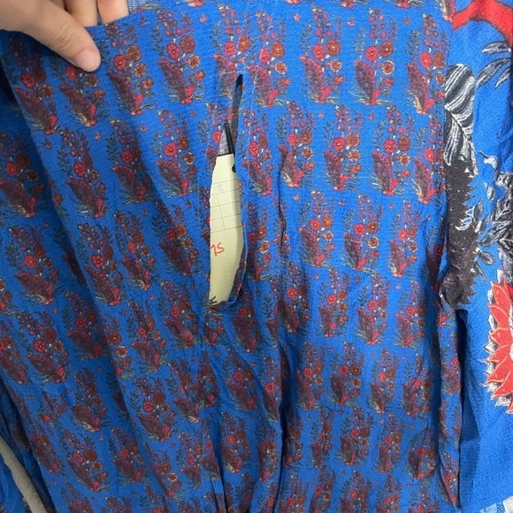 Anthropologie Blank London NWT Floral Boho Maxi Dress Small Sample - Picture 6 of 8